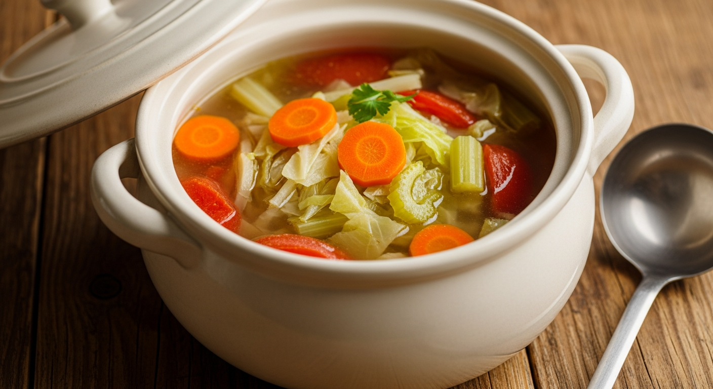 「野菜たっぷりスープ」で心も体も温まる！40代50代女性のためのヘルシーレシピ集